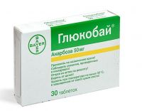 Глюкобай 50мг таб. №30 (BAYER PHARMA AG)