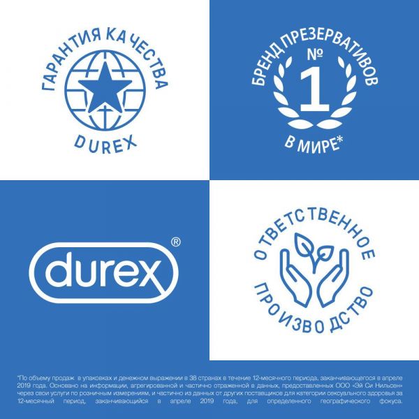 Презерватив durex №18 invisible (Reckitt benckiser healthcare limited)