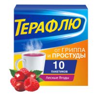 Терафлю пор.д/р-ра д/пр.внутр. №10 пак.  лесн.ягоды (GSK CONSUMER HEALTH INC)