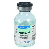 Интаксел 6мг/мл 16,7мл конц-т д/р-ра д/инф. №1 фл. (FRESENIUS KABI ONCOLOGY LIMITED)