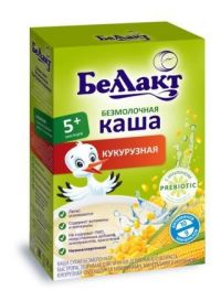 Беллакт каша безмолочная 250г кукуруза (БЕЛЛАКТ ОАО)