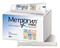 Метрогил плюс 50г гель ваг. №1 туба  + аппликатор 10 шт (UNIQUE PHARMACEUTICAL LABORATORIES)