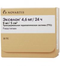 Экселон 4.6мг/сут т/дерм.тс №30 пак. (LOHMANN THERAPIE-SYSTEMS AG/ NOVARTIS PHARMA STEIN AG)