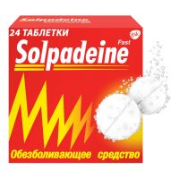 Солпадеин фаст таб.раств. №24 (GLAXOSMITHKLINE DUNGARVAN LTD.)