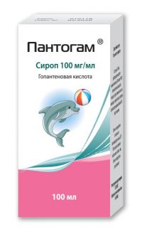 Пантогам 100мг/мл 100мл р-р д/пр.внутр. (NOVARTIS PHARMA AG)