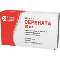 Серената 50мг таб.п/об. №30 (TORRENT PHARMACEUTICALS LTD_2)