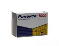 Ранекса 1000мг таб.п/об.пл.пролонг. №60 (MENARINI-VON HEYDEN GMBH)