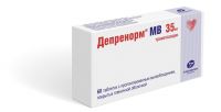 Депренорм мв 35мг таб.п/об.пл.пролонг. №60 (КАНОНФАРМА ПРОДАКШН ЗАО)