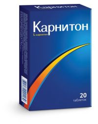 Карнитон таб. №20 (BOUCHARA-RECORDATI LABORATOIRES)