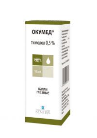 Окумед 0.5% 10мл капли глазн. №1 фл.кр.-кап. (SENTISS PHARMA PVT. LTD.)