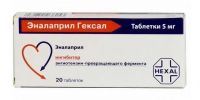 Эналаприл гексал 5мг таблетки  №20 (SALUTAS PHARMA GMBH)