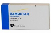 Ламиктал 25мг таб. №30 (GLAXOSMITHKLINE PHARMACEUTICALS S.A.)