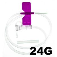 Игла-катетер бабочка 24g 0,6*19мм фиолетовый (VOGT MEDICAL VERTRIEB GMBH)