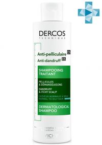 Виши деркос шампунь против перхоти 200мл д/жирн.вол 0286 (VICHY LABORATOIRES)