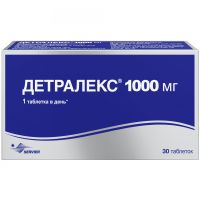 Детралекс 1000мг таблетки покрытые плёночной оболочкой №30 (СЕРВЬЕ РУС ООО)