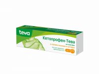 Кетопрофен-тева 2,5% 50г гель д/пр.наружн. №1 туба (CHEMINEAU LABORATOIRES)