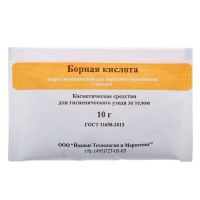 Борная кислота с тальком 10г пор. №1 гигиенич. пудра (ЙОДНЫЕ ТЕХНОЛОГИИ И МАРКЕТИНГ ООО)