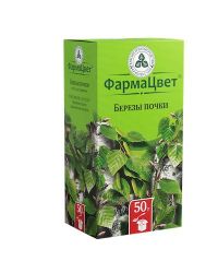 Березы листья 50г пач. (КРАСНОГОРСКЛЕКСРЕДСТВА ОАО)