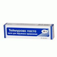 Теймурова паста 30г паста д/пр.наружн. №1 уп. (МУРОМСКИЙ ПРИБОРОСТРОИТЕЛЬНЫЙ ЗАВОД ОАО)