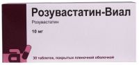 Розувастатин 10мг таб.п/об.пл. №30 (PROTECH BIOSYSTEMS PVT. LTD)