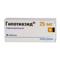 Гипотиазид 25мг таб. №20 (CHINOIN PHARMACEUTICAL AND CHEMICAL WORKS CO._2)