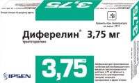 Диферелин 3.75мг лиоф.д/сусп.д/ин.в/м.пролонг. №1 фл.  +раств.амп +шприц (IPSEN PHARMA S.A.)