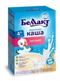 Беллакт каша молочная 200г /250г рис (БЕЛЛАКТ ОАО)