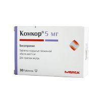 Конкор 5мг таб.п/об.пл. №30 (MERCK KGAA_2)