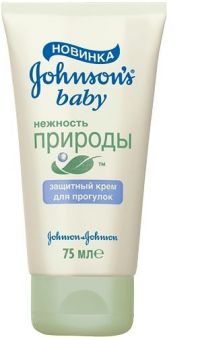 Джонсонс бэби крем для прогулок нежность природы 75мл (JOHNSON & JOHNSON)