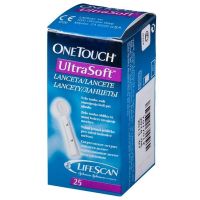 Ланцеты one touch ультра софт №25 (JOHNSON & JOHNSON)