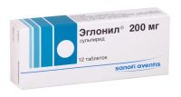 Эглонил 200мг таб. №12 (DELPHARM DIZHON)