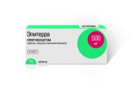 Эпитерра 500мг таб.п/об.пл. №60 (TEVA PHARMACEUTICAL INDUSTRIES LTD.)