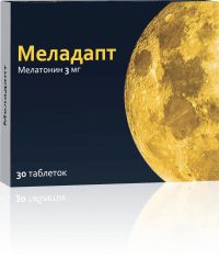 Меладапт 3мг таб.п/об.пл. №30 (ОЗОН ООО)