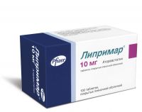 Липримар 10мг таб.п/об.пл. №100 (PFIZER PHARMACEUTICALS LLC)