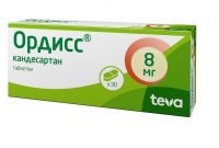 Ордисс 8мг таб. №30 блистер (TEVA PHARMACEUTICAL INDUSTRIES LTD.)