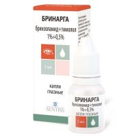 Бринарга 1%+0,5% 5мл капли глазн. фл. (SENTISS PHARMA PVT. LTD.)