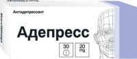 Адепресс 20мг таб.п/об. №30 (ВЕРОФАРМ АО)