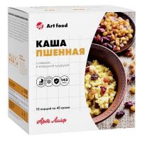 Артлайф каша пшенная 40г изюм и возд. кукуруза (АРТЛАЙФ ООО)