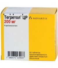 Тегретол цр 200мг таб.п/об.пролонг. №50 (NOVARTIS PHARMA S.P.A.)