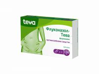 Флуконазол-тева 150мг капс. №1 (TEVA PHARMACEUTICAL INDUSTRIES LTD.)