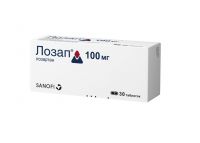 Лозап 100мг таб.п/об.пл. №30 (SANECA PHARMACEUTICALS A.S._2)