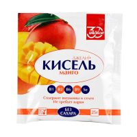 Кисель джели на фруктозе 25г манго (БИОКОР ООО)