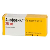 Анафранил 25мг таб.п/об. №30 (NOVARTIS PHARMA AG)