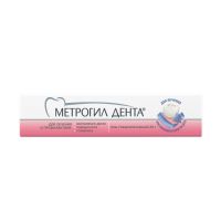 Метрогил дента 20г гель стомат. №1 туба (UNIQUE PHARMACEUTICAL LABORATORIES)