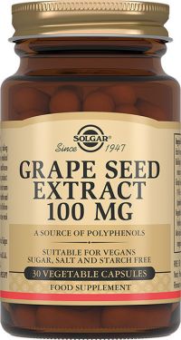 Солгар экстракт виноградных косточек капс. №30 (SOLGAR VITAMIN AND HERB)