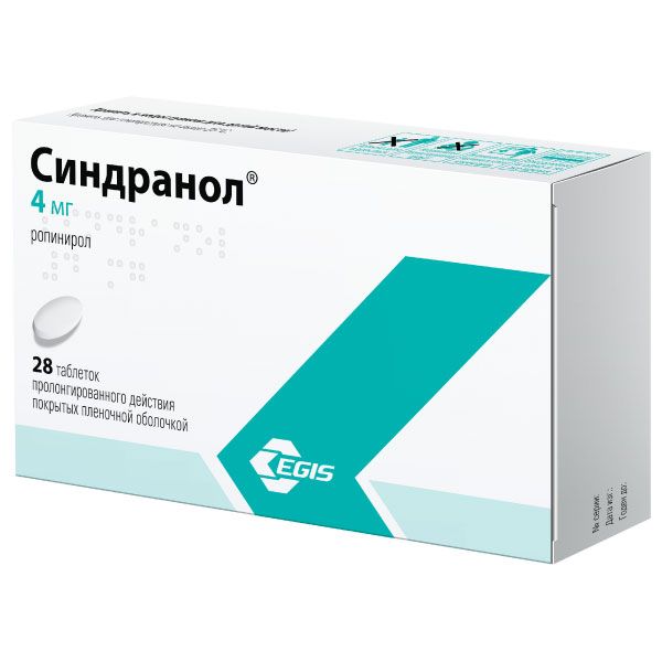 Синдранол 4мг таб.п/об.пролонг. №28 (Pharmathen international s.a.)