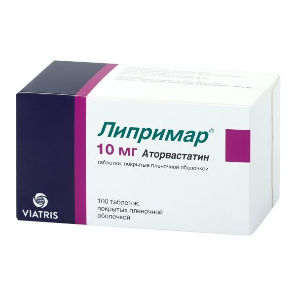 Липримар 10мг таб.п/об.пл. №100 (Pfizer manufacturing deutsch.gmbh/ pfizer pharmaceuticals lls)