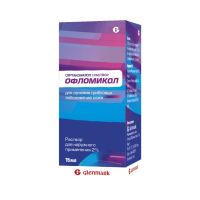 Офломикол (сертамикол) 2% 15мл р-р д/пр.наружн. фл. (GLENMARK PHARMACEUTICALS LTD_2)