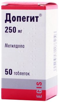 Допегит 250мг таб. №50 (EGIS PHARMACEUTICALS PLC_2)