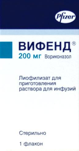 Вифенд 200мг лиоф.д/р-ра д/инф. №1 фл.